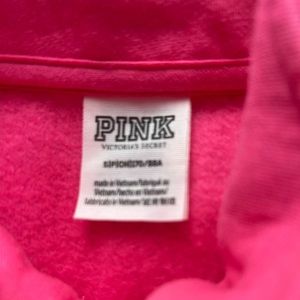 Brand new VS PINK zip up never worn